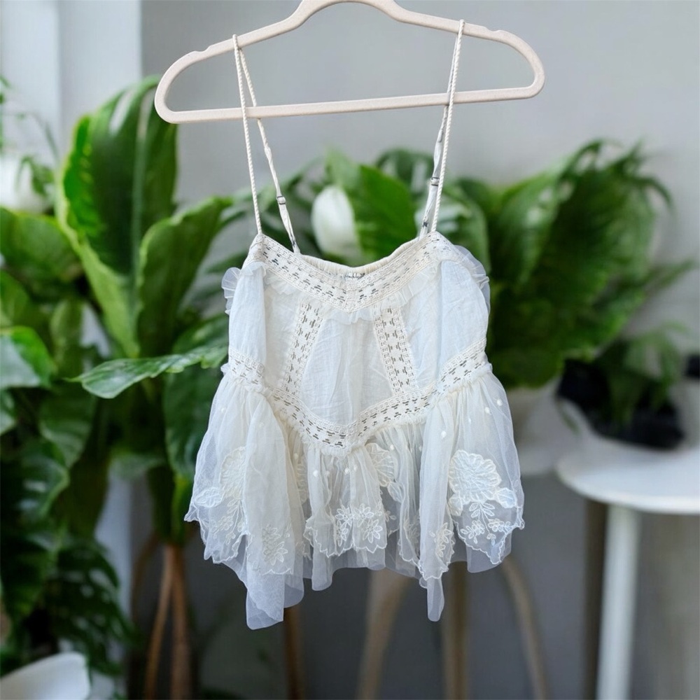 Free People Sweet Escape Lace Camisole XS - Picture 4 of 5